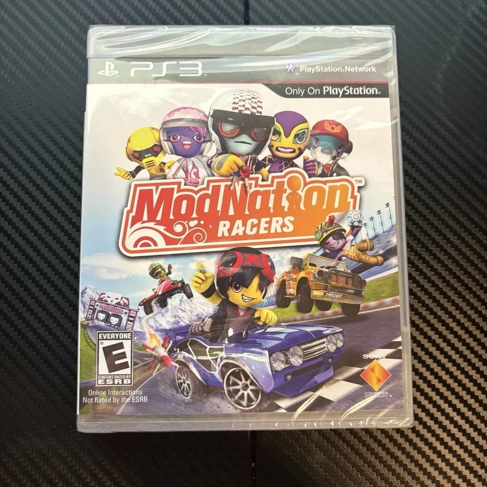 Sony ModNation Racers Racing Game PS3 Multiplayer Voice Chat 2010